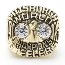 NFL 1975 PITTSBURGH STEELERS SUPER BOWL X WORLD CHAMPIONSHIP RING Replica - £19.57 GBP