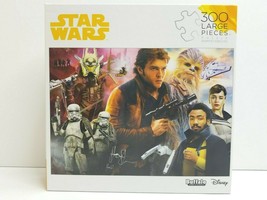 Star Wars Han Solo Chewbacca 300 Pc Disney Puzzle Family Fun Kid Adult G... - £19.45 GBP