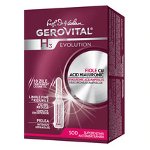 Gerovital H3 Evolution Whit Hyaluronic Acid 10 Ampoules x 2 ml - £29.74 GBP
