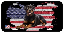 ROTTWEILER LYING DOG CAN PERSONALIZE NOVELTY METAL LICENSE PLATE A - $8.90+