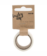 Lucky Dip Collection Printed Tape Christmas Script Words - $35.37 CAD