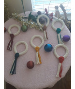 Macrame Wreath | Wreath Ornaments| Christmas Ornaments | Handcrafted Mac... - €10,31 EUR+
