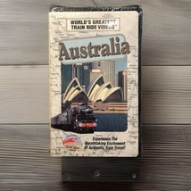 Worlds Greatest Train Ride Videos Australia Railroad New Sealed VHS - $11.29