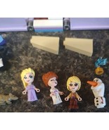 LEGO Frozen Micro Doll Olaf Anna Elsa Kristoff With Book House - $24.21 CAD