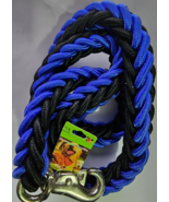 XinWang Pets Supplies Braided Custom made Dog Leash Heavy Duty 5ft Black... - $41.80 CAD