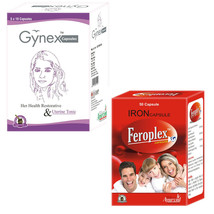 Natural Supplement For Irregular Menstrual Cycle In Women 50 Gynex + 50 ... - £37.73 GBP