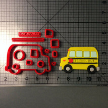 School Bus 266-A487 Cookie Cutter Set - £5.99 GBP+