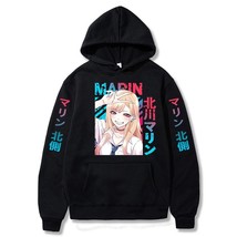 Harajuku Women My Dress-Up Darling Hoodie Unisex Sweatshirt Marin Kitagawa Hoode - £48.97 GBP