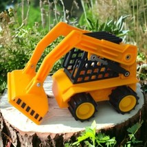 Mighty Wheels Front End Loader Skid Steer Toy Vehicle Construction Vintage 90s - £9.61 GBP