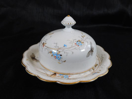 White Unmarked Covered Cheese Dish # 23115 - $44.50
