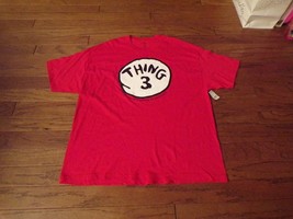 New W/TAG from Universal Dr Seuss Cat in the Hat  Thing 3 Unisex XXL T-S... - $460.91 MXN