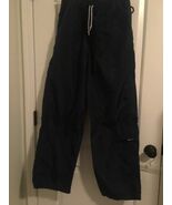 Nike Women’s Activewear Windbreaker Pants Size L Blue - $58.58 CAD