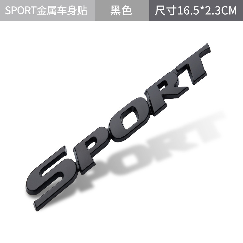 Car Four-Wheel Drive Off-Road Car Sticker Metal 4Wd  Wrangler Guide Modified Car