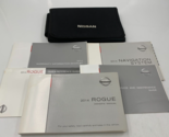2014 Nissan Rogue Owners Manual Set with Case OEM I03B35056 - £17.49 GBP