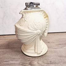 COLLECTIBLE ARMORED KNIGHT HELMET BUST TABLETOP LIGHTER - $34.65
