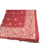 Williams-Sonoma Holly Jacquard Berries Red 69x88 Tablecloth - $90.00