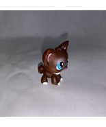 lps figure chihuahua authentic dark brown puppy dog - £16.76 GBP