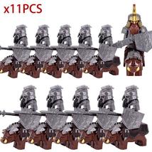 The Hobbit King Dain and Dwarf army riding Boar 22pcs Minifigure Bricks Toys - £25.97 GBP