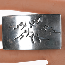 Antonio Pineda (1919-2009) Mid Century Modern sterling belt buckle - $386.10