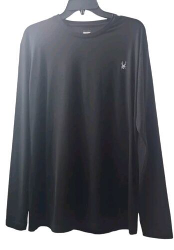 Spyder Women’s Long Sleeve Performance Active Top Shirt Black, Large - $18.04