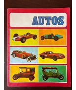Vintage Mexican Album sticker stamps AUTOS CARS AUTOMOBILE From 1980&#39;s - €40,74 EUR