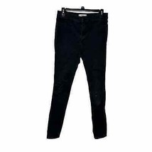 Abercrombie &amp; Fitch Women Jeans Slim Fit Mid-Rise Stretch Denim Black Size 28X29 - $13.10