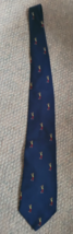 Men's Page Foster Charlottesville Virginia Tie Golfers Blue Red Yellow C... - $12.99