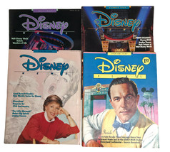 1989 lot of 4  Disney News Magazine - complete year - £26.66 GBP