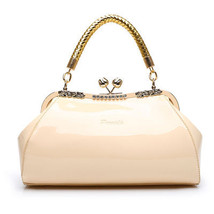 Patent Leather Women Handbag Shoulder Bags Brand Designer Diamonds Women Tote Ba - £40.00 GBP