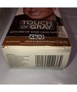 NEW Lot Of 2 Touch Of Grey Men’s Hair Color Light And Medium Brown T25/35 - $30.91 CAD