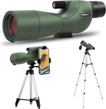 25-75X60 Spotting Scope With 50In Tripod, Spotting Scopes For Target, Ar... - $129.99