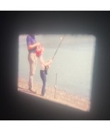 8mm Home Movie Fishing Lake Tourist England Amsterdam 1970s 3” Reel - $16.84