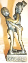 Antique Bronze Lovemaking Kama Sutra Erotic Copulation Figurine - £57.69 GBP