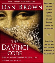 The Da Vinci Code - Brown, Dan - Audio CD - New - $3.99