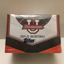 NEW 2021-22 Topps Bowman University Trading Card Blaster Box - 28 Total Cards - $37.15