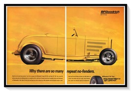 BF Goodrich Tires 1932 Ford Highboy Roadster 2-Page Vintage 1993 Magazine Ad - £9.63 GBP