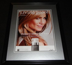 Jennifer Aniston 2015 Sephora Living Proof Framed 11x14 ORIGINAL Adverti... - $34.64
