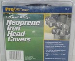 Profore Deluxe 9 piece Black Neoprene Golf Iron Head Covers 3-9 SW PW Mo... - $8.46