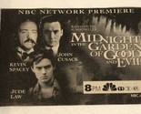 Midnight In The Garden Of Good &amp; Evil Tv Guide Print Ad Kevin Spacey TPA15 - £4.74 GBP