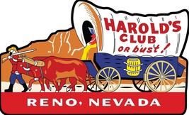 Harrah&#39;s Club Stage Coach Reno Laser Cut  Metal Signs - $1,287.82 MXN