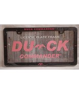 Authentic Duck Commander Dynasty Black License Plate Frame Pink Logo Car... - £7.00 GBP