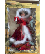 Animated Victorian Caroler Motionette Doll Christmas  LITTLE PEOPLE 24&quot; - £110.12 GBP
