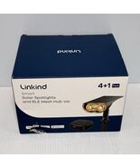 Linkind Smart Solar Spotlights and BLE Mesh Hub SL5+B1 4+1 Pack - $54.98