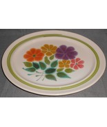 1970s Franciscan FLORAL PATTERN 13 5/8&quot; Oval Serving Platter MADE IN USA... - $23.75