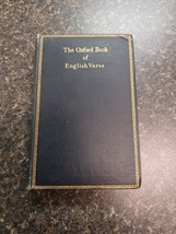 The Oxford Book Of English Verse 1925 A T Quiller-Couch - $29.69