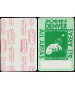 Rare John Denver OTTO Cloth Backstage Pass from the 1988 Songs of the Fu... - £8.33 GBP
