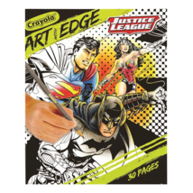 Crayola Art with Edge Justice League Coloring Book, 30 Pages, New - $10.88