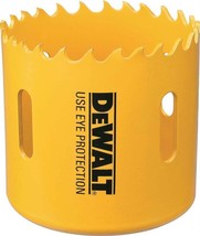 New Dewalt DAH180036 2 1/4" BI-METAL Hole Saw Drill Bit Hss Cutting Edge 7412521 - $33.99