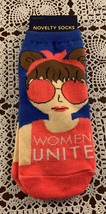 Women Unite Ladies Empowerment Novelty  Low Cut Socks JoAnn Stores Brand... - £9.00 GBP