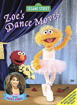 NEW Sesame Street - Zoe&#39;s Dance Moves (DVD, 2003) w/CD Sampler, Paula Abdul - $14.54